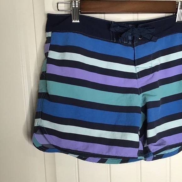 Patagonia Wavefarer Boardshorts in Water Ribbons Dam Blue. - Picture 3 of 12